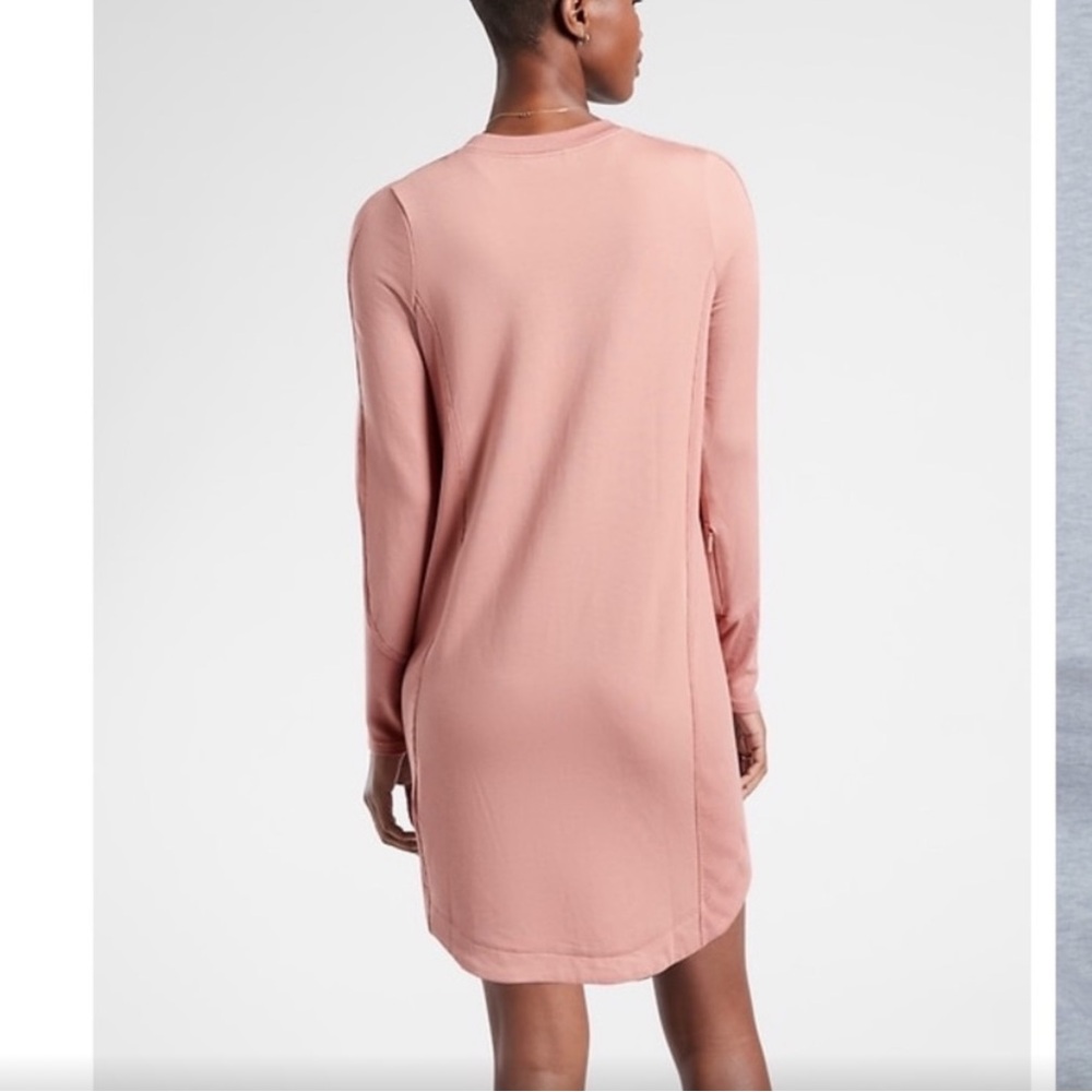 🦢 Athleta Balance Dress French Terry, M - Picture 2 of 15